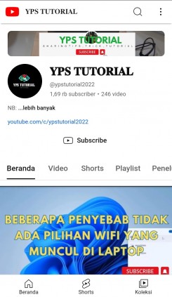 Selamat datang di YPS TUTORIAL
